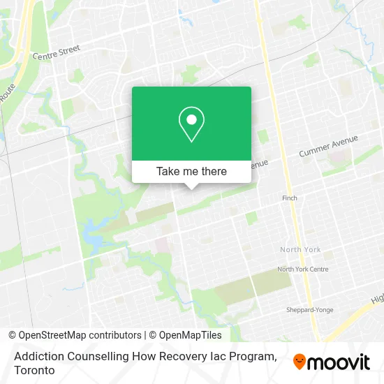 Addiction Counselling How Recovery Iac Program map