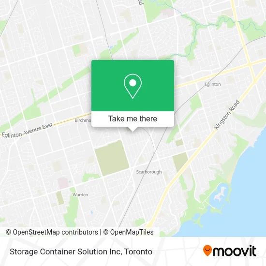 Storage Container Solution Inc map
