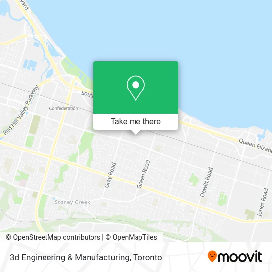 3d Engineering & Manufacturing map