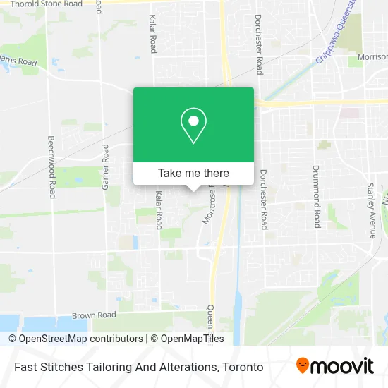 Fast Stitches Tailoring And Alterations map