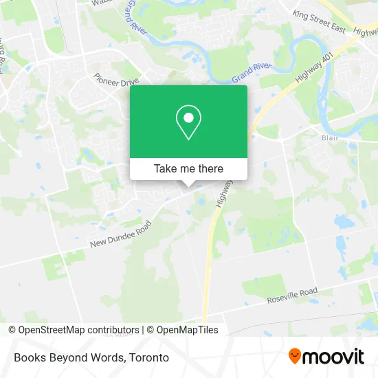 Books Beyond Words map