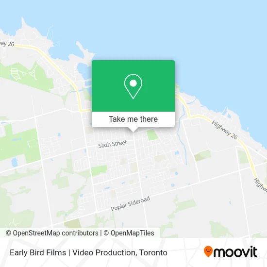 Early Bird Films | Video Production map