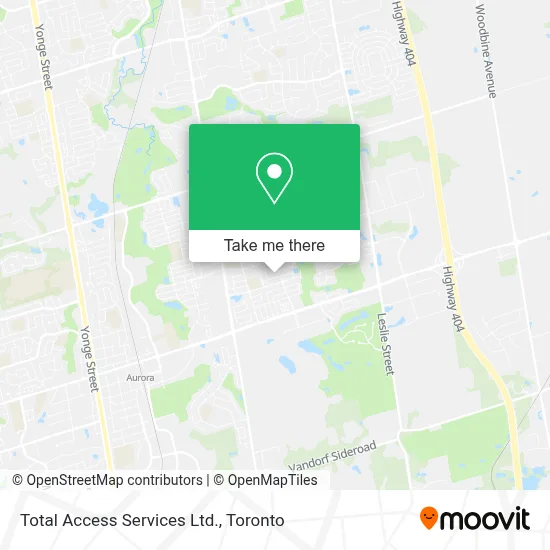 Total Access Services Ltd. map