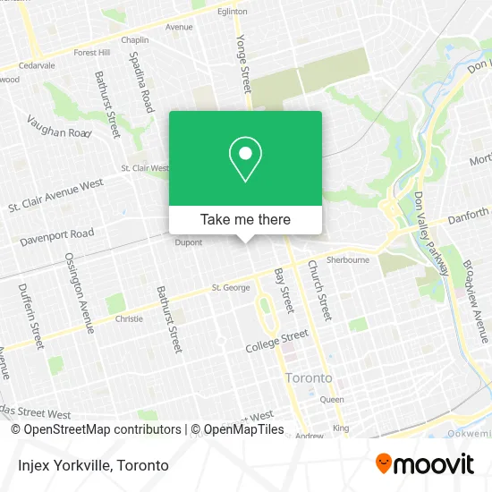 Injex Yorkville map