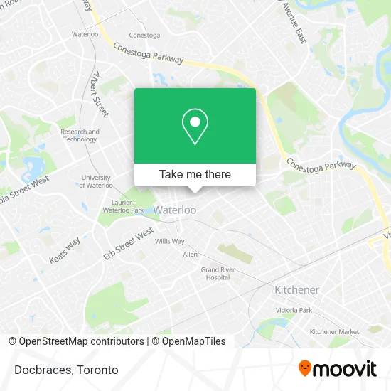 Docbraces map