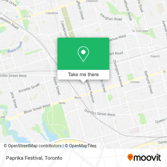 Paprika Festival map
