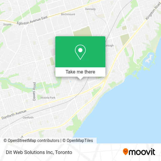 Dit Web Solutions Inc map