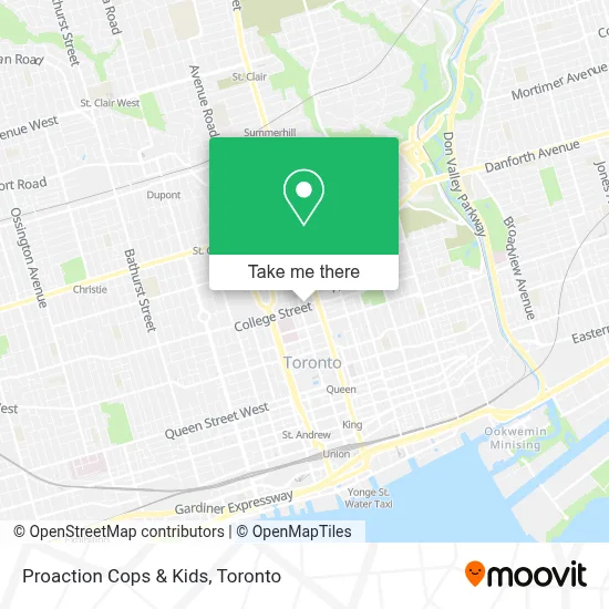 Proaction Cops & Kids map
