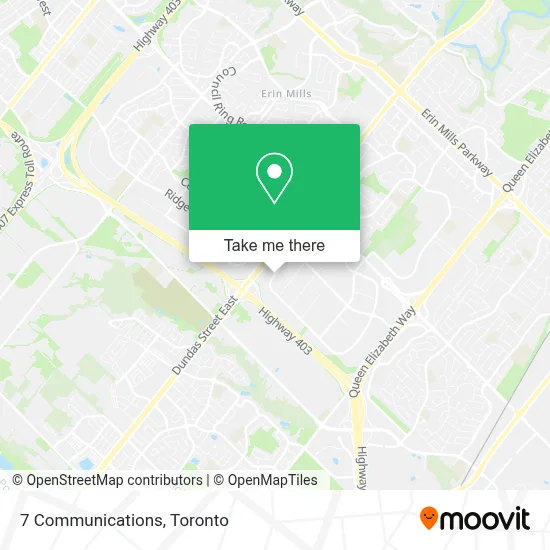 7 Communications map