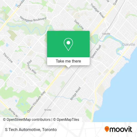 S Tech Automotive map