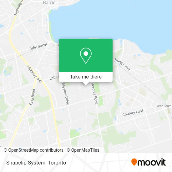 Snapclip System map