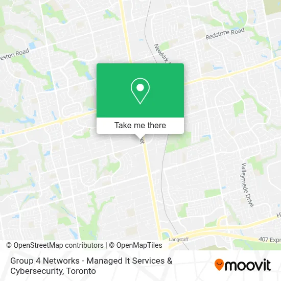 Group 4 Networks - Managed It Services & Cybersecurity map