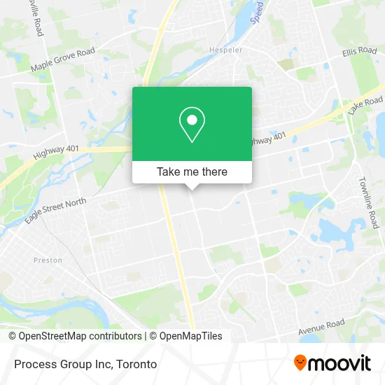Process Group Inc map