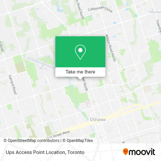 Ups Access Point Location plan