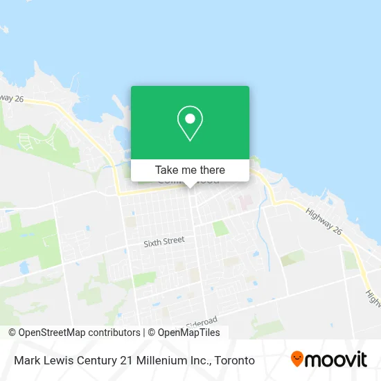 Mark Lewis Century 21 Millenium Inc. map