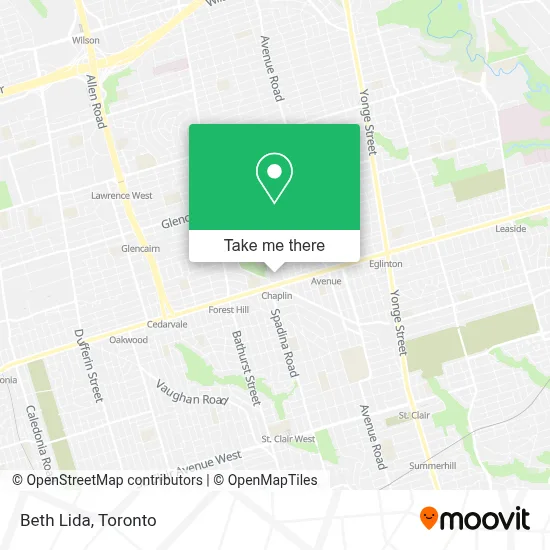 Beth Lida map