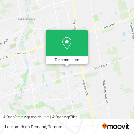 Locksmith on Demand map