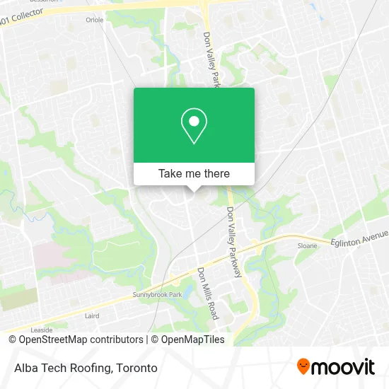 Alba Tech Roofing map