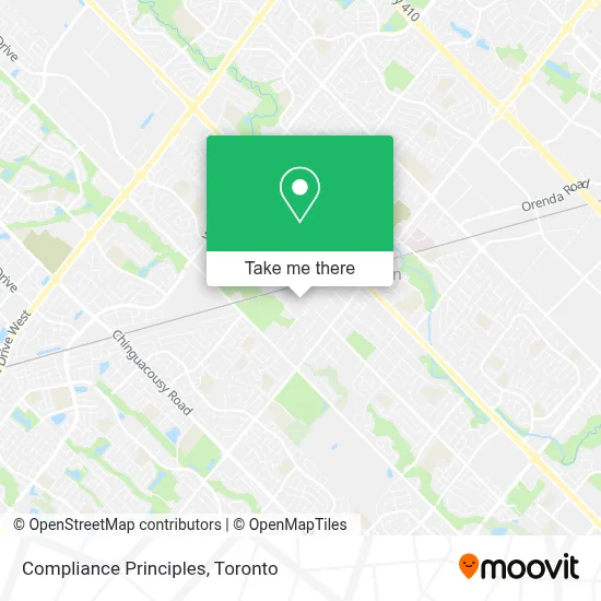 Compliance Principles map