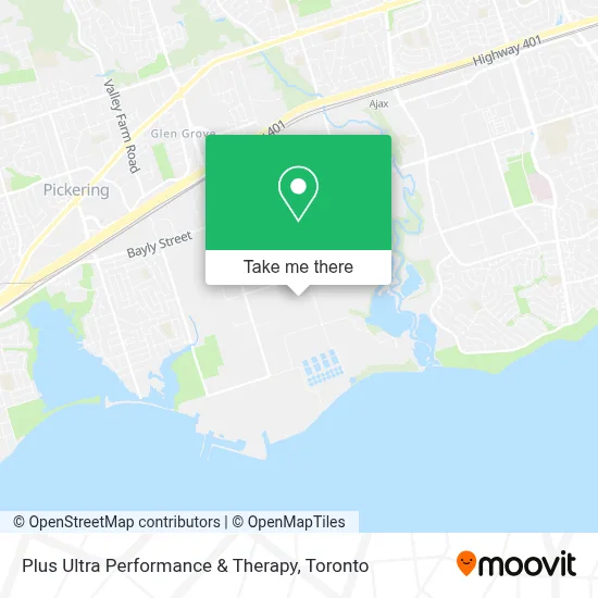 Plus Ultra Performance & Therapy map