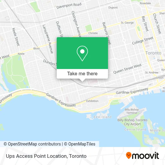 Ups Access Point Location plan