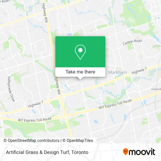 Artificial Grass & Design Turf map