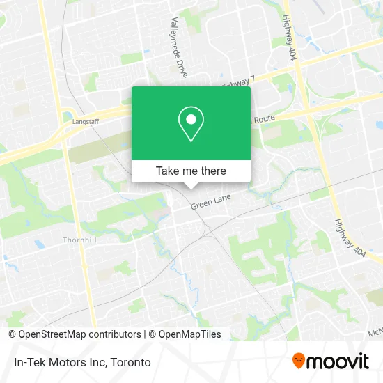 In-Tek Motors Inc map