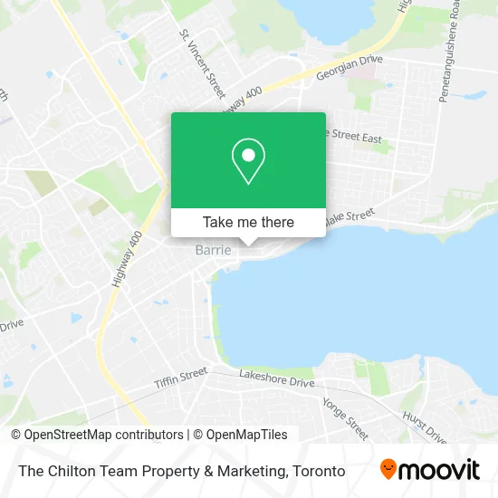 The Chilton Team Property & Marketing map