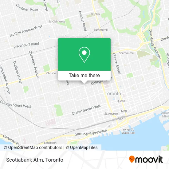 Scotiabank Atm map