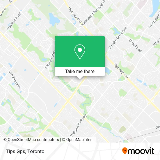 Tips Gps map