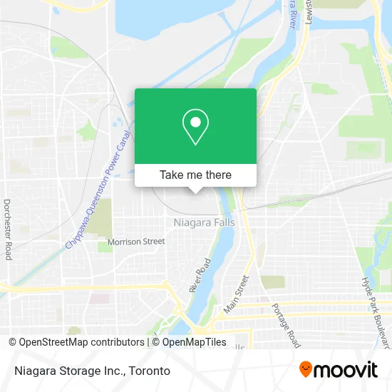 Niagara Storage Inc. map