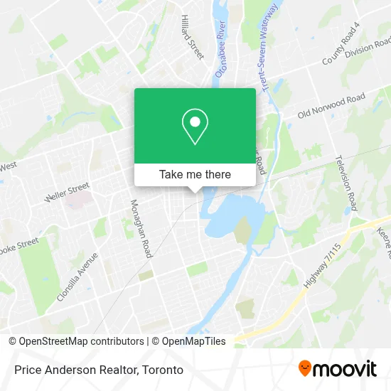 Price Anderson Realtor map