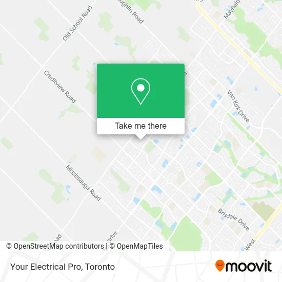 Your Electrical Pro map