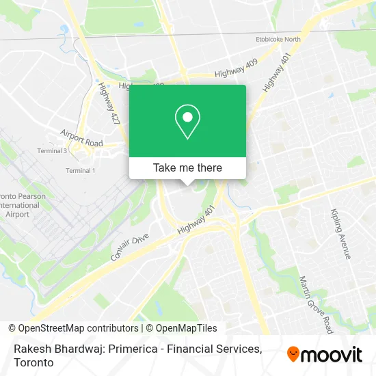 Rakesh Bhardwaj: Primerica - Financial Services map