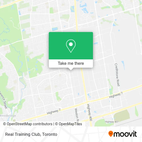 Real Training Club map