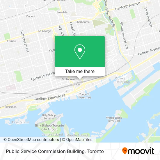 Public Service Commission Building map