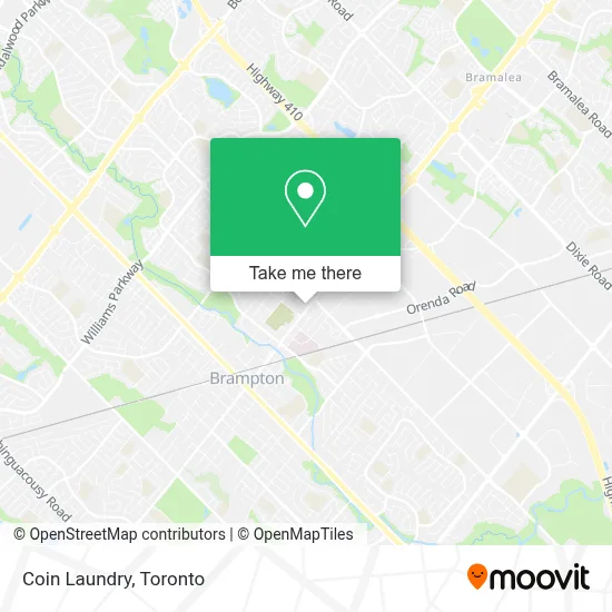 Coin Laundry map