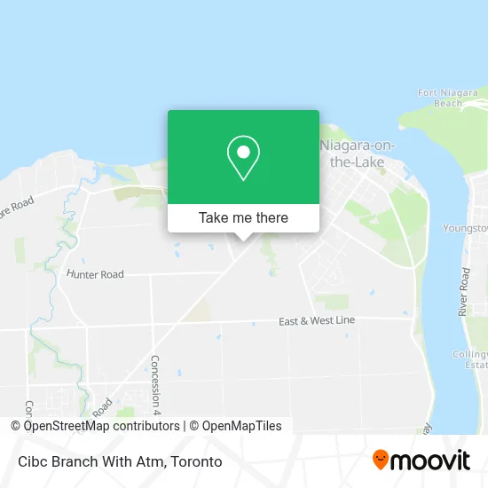 Cibc Branch With Atm map