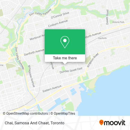 Chai, Samosa And Chaat map