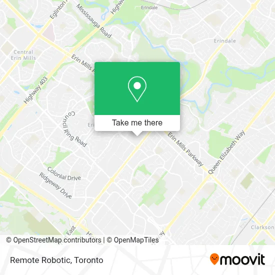 Remote Robotic map