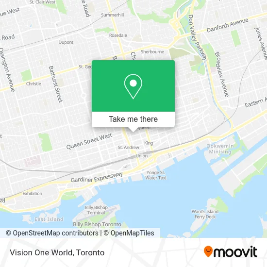 Vision One World map