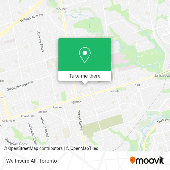 We Insure All map