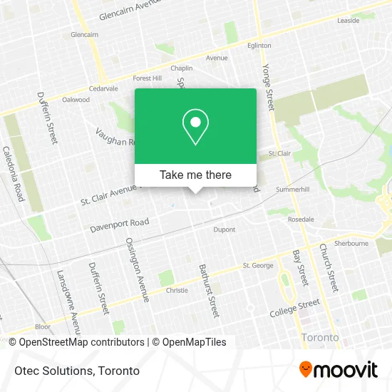Otec Solutions map