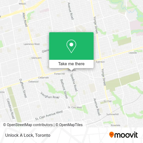 Unlock A Lock map