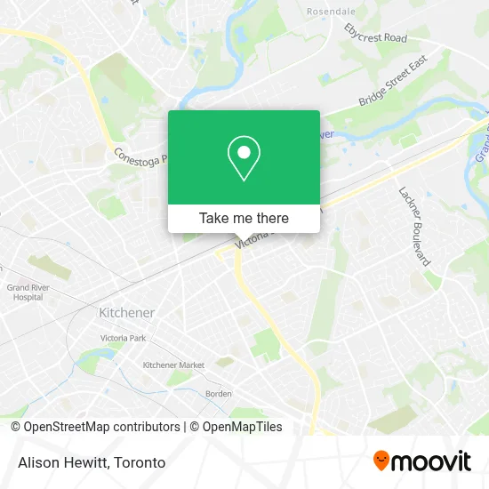 Alison Hewitt map
