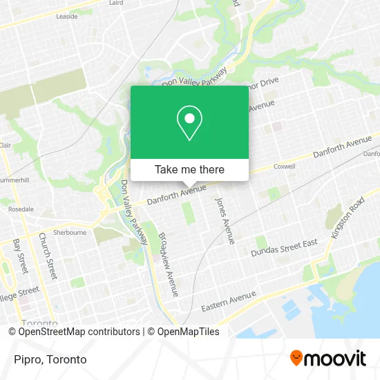 Pipro map