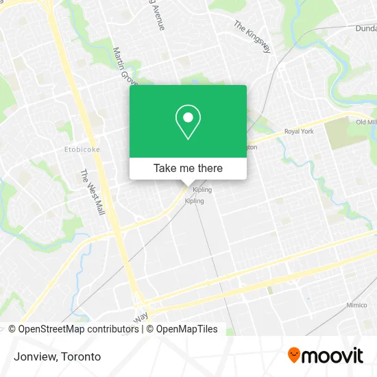 Jonview map