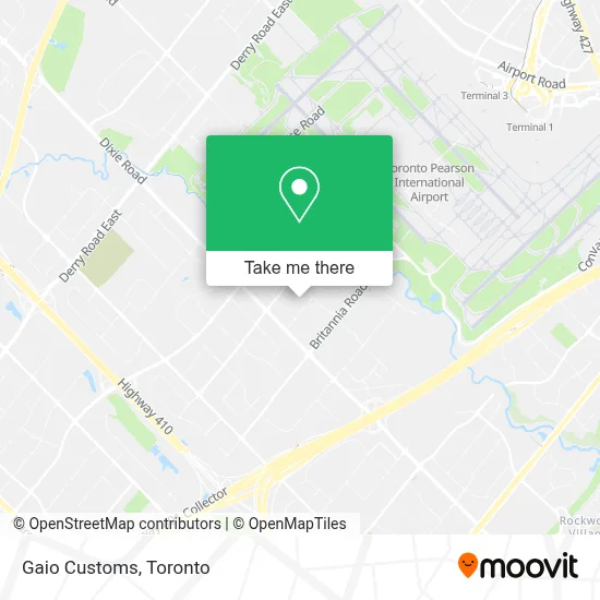 Gaio Customs map