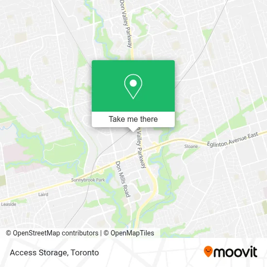 Access Storage map