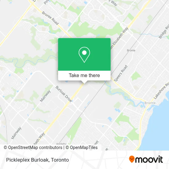 Pickleplex Burloak map